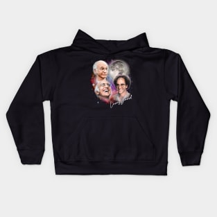 Larry David Moon Aesthetic Kids Hoodie